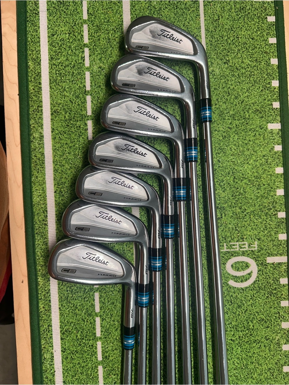 Custom Titleist CB Forged Iron Set 4-PW